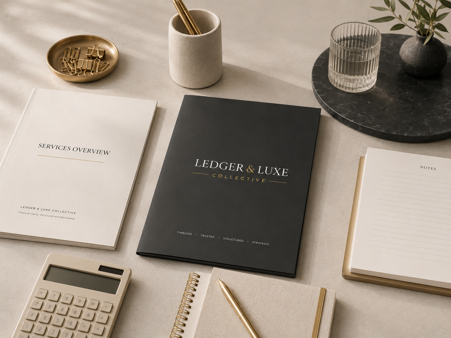 Ledger & Luxe services overview